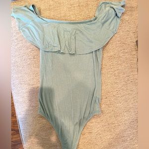 Express pastel green bodysuit